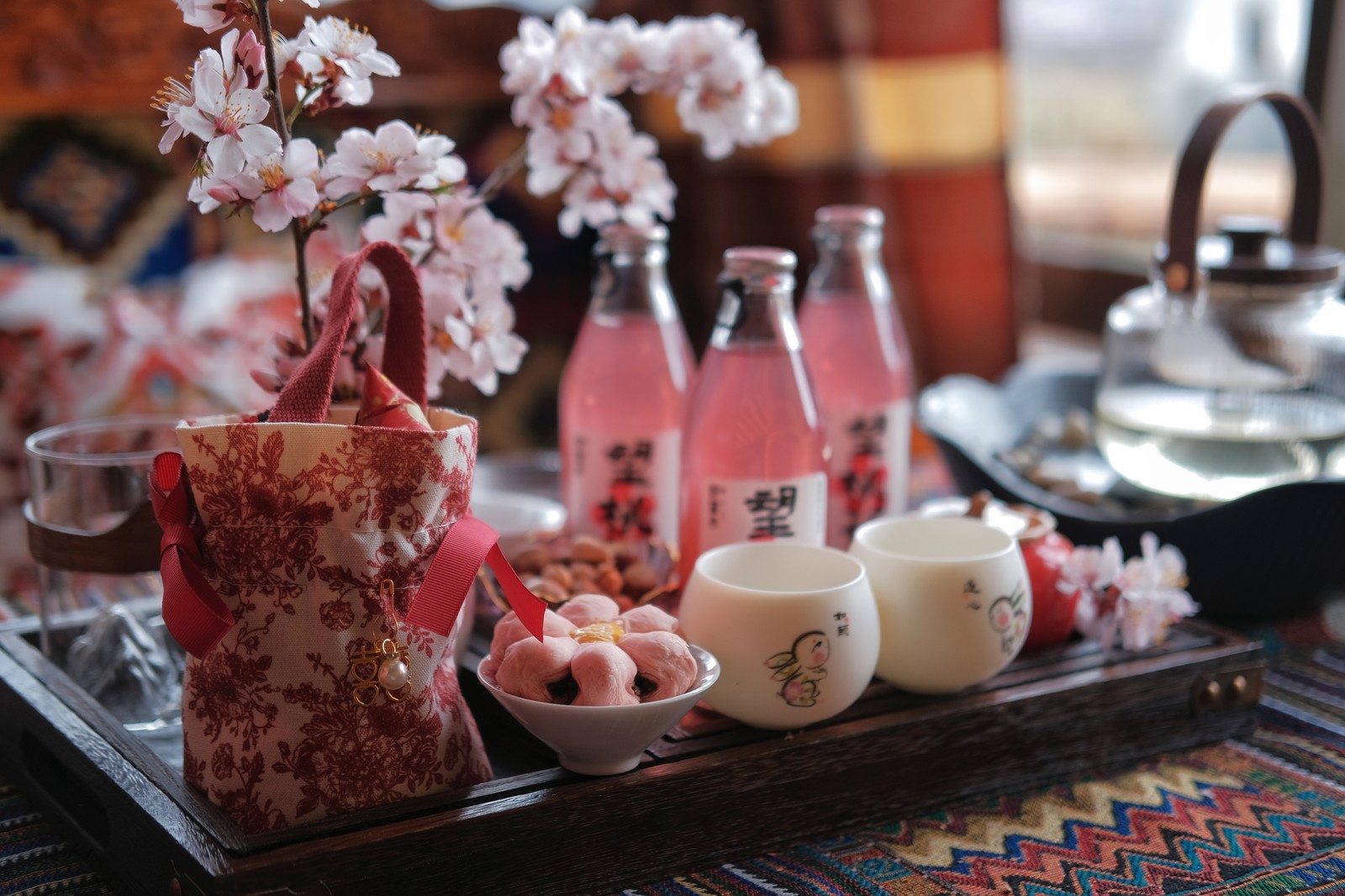 望月兔茶饮场景